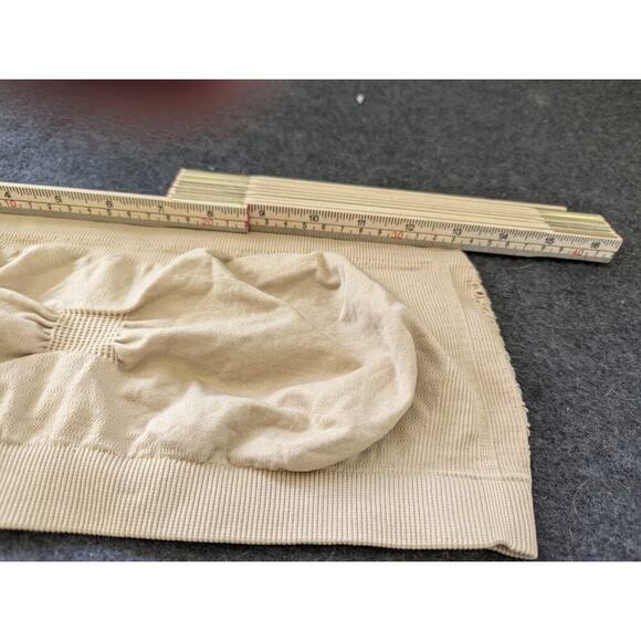 Seamless Sculpt Bandeau Bra Ochre Tan Size L - Picture 2 of 5